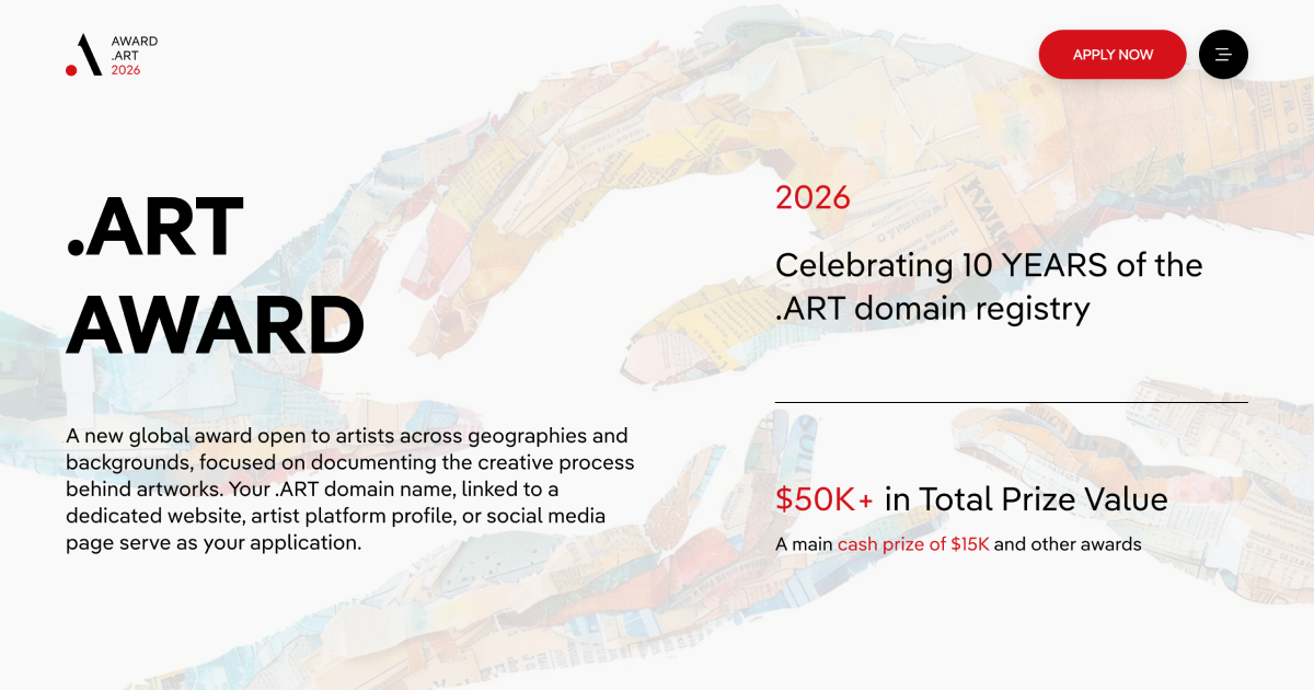 Representative overview image of Award .ART 2026 Award